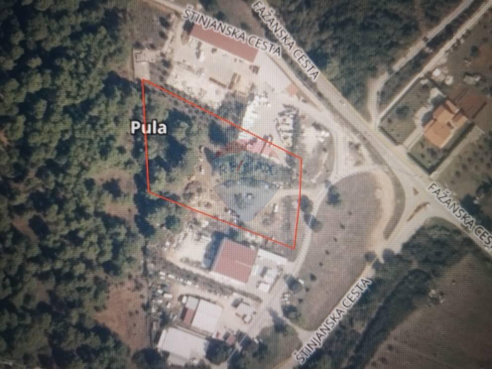Stavbno zemljišče Štinjan, Pula, 6.963m2