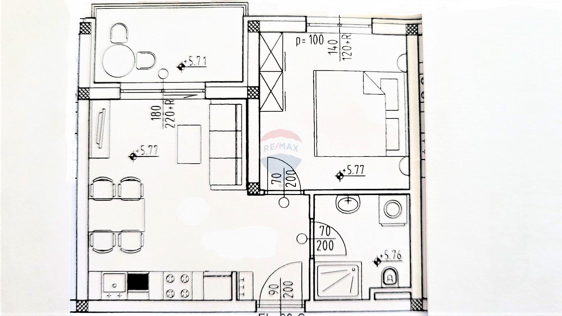 Istra Umag okolica stan u izgradnji u prizemlju, stan/apartman