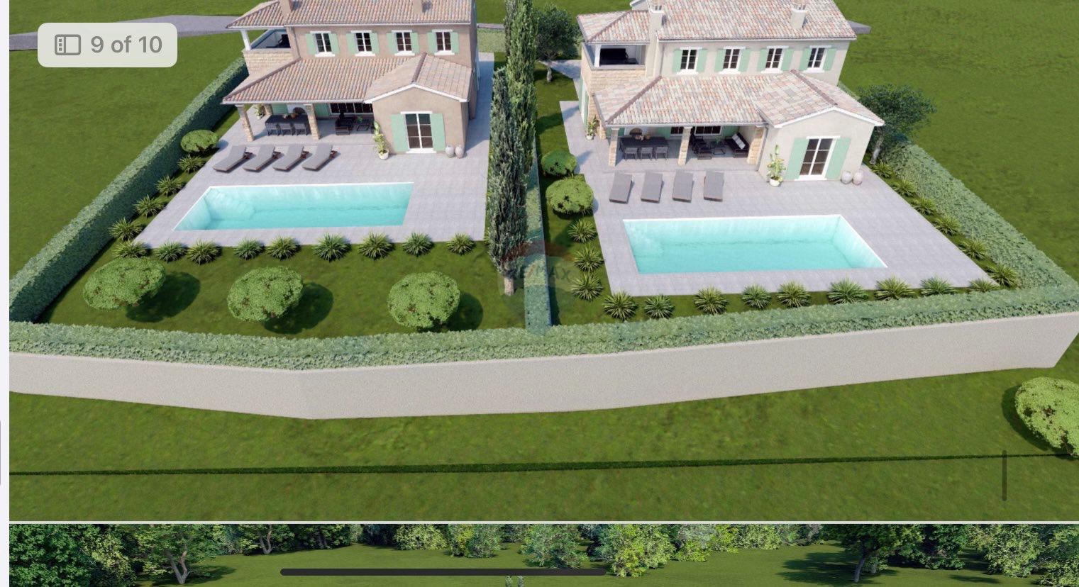 ISTRIA, JURAL – 2 Lotti Edificabili con Progetti