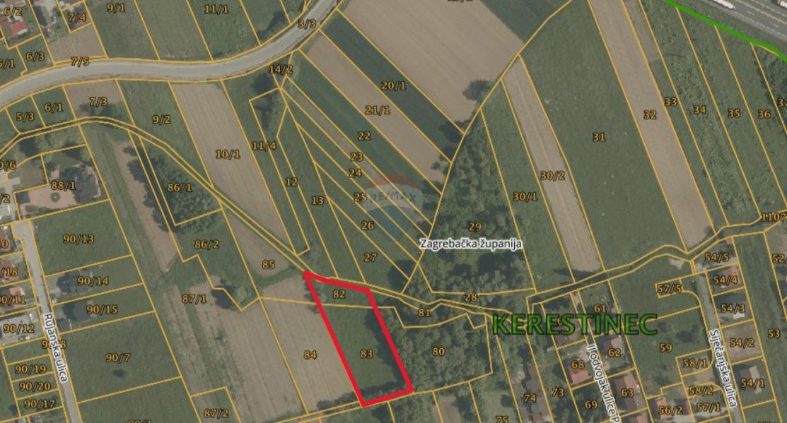 Bauland Kerestinec, Sveta Nedelja, 3.054m2