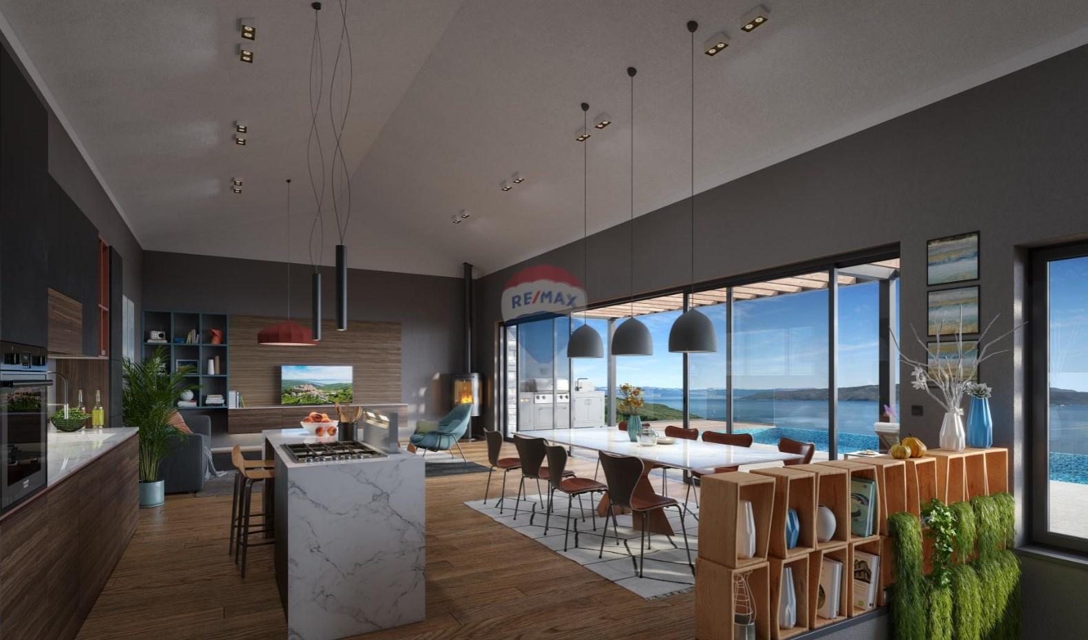 House Plomin, Kršan, 382m2