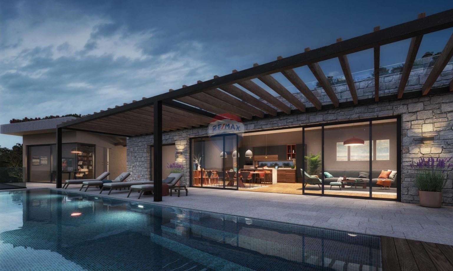 House Plomin, Kršan, 382m2