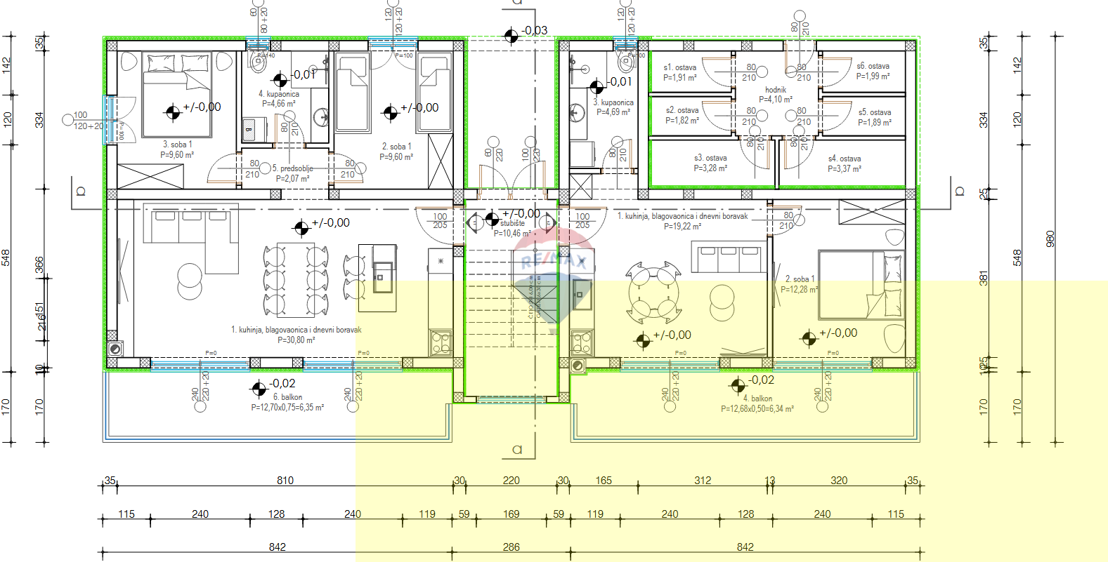 Istra, Umag - Dvosoban stan u novogradnji