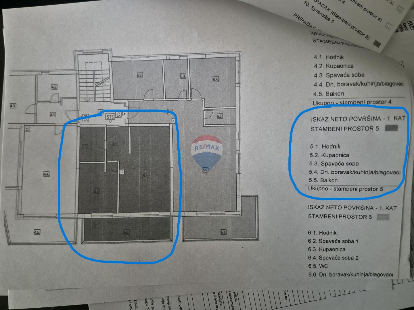 Condo/Apartment Rešetari, Kastav, 58,70m2