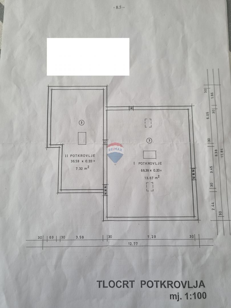 OPATIJA- stan 3S+DB u vili, 100 m od mora, parking, balkon, pogled na more