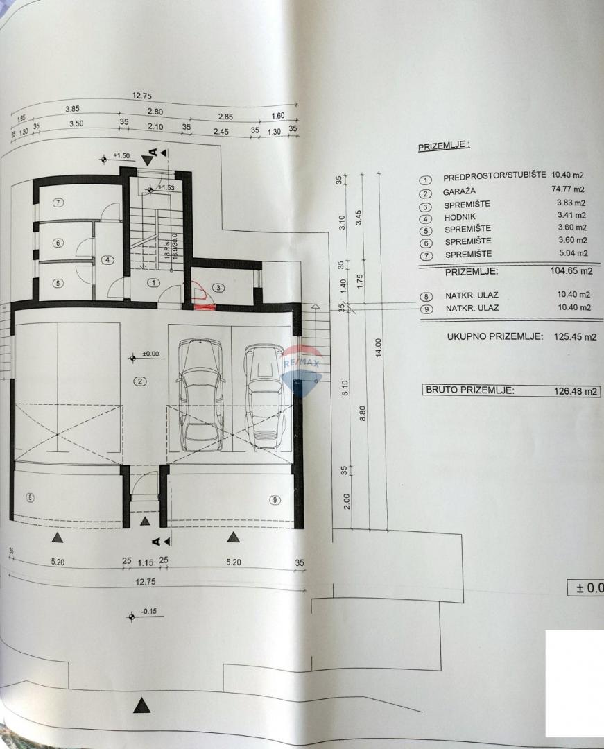 OPATIJA, OPRIĆ- teren s građevinskom dozvolom i plaćenim komunalijama za višestambeni objekt