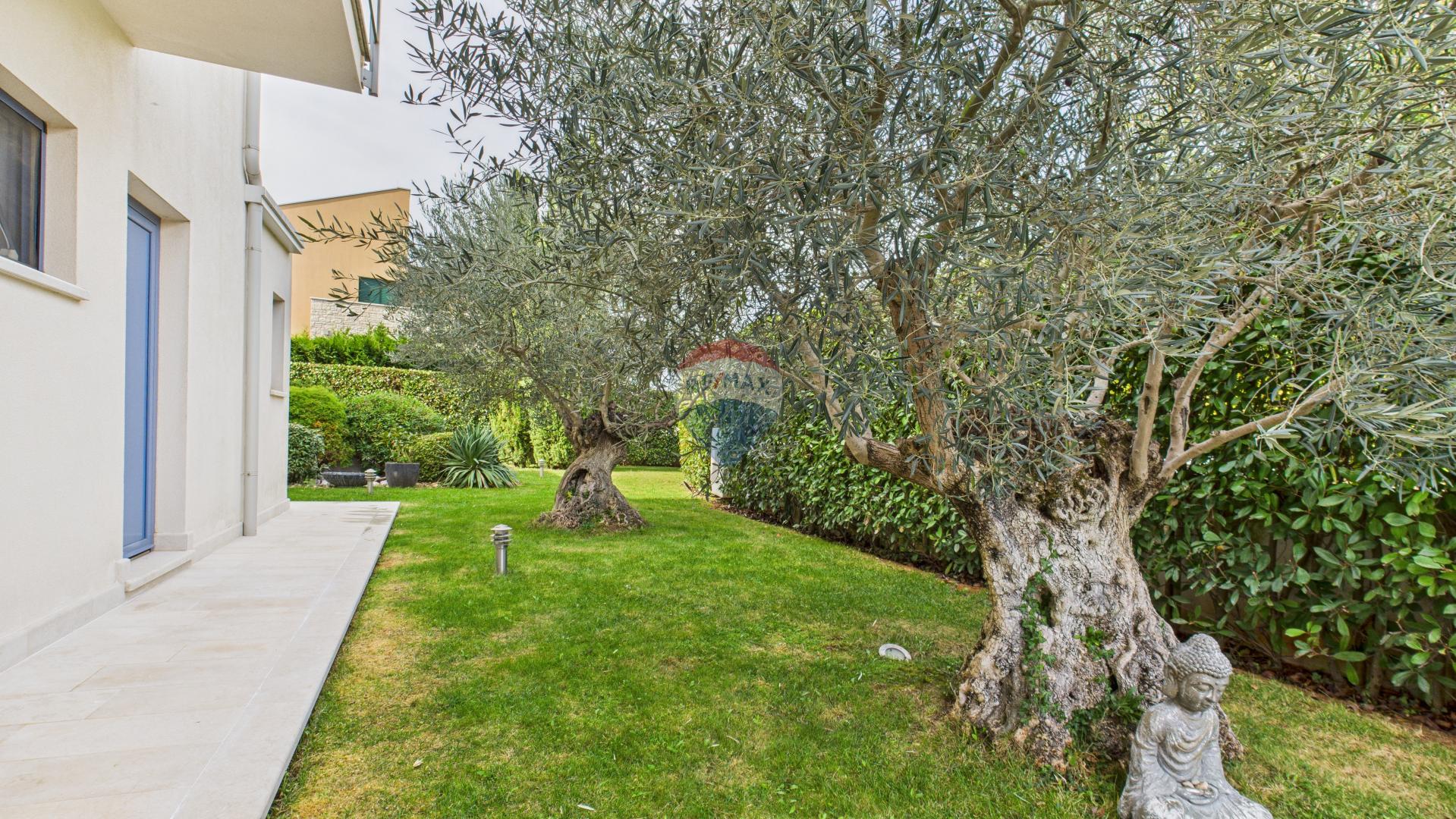 Istra, Sveti Lovreč -Moderna luksuzna kuća s bazenom i jacuzzijem na velikoj okućnici