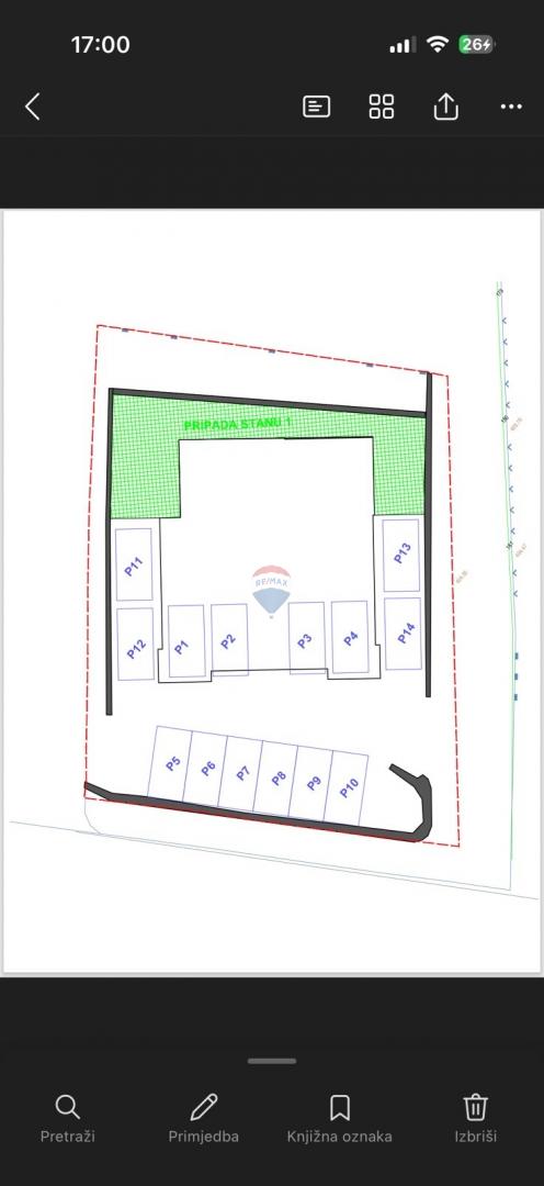 Saršoni - novogradnja 1S+DB 61 m2