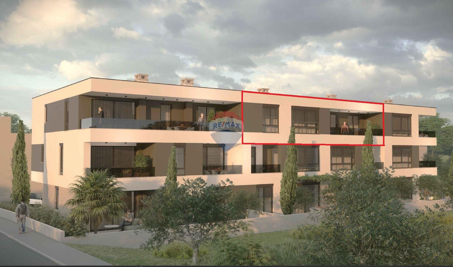 Pula, Štinjan, stan novogradnja blizina mora