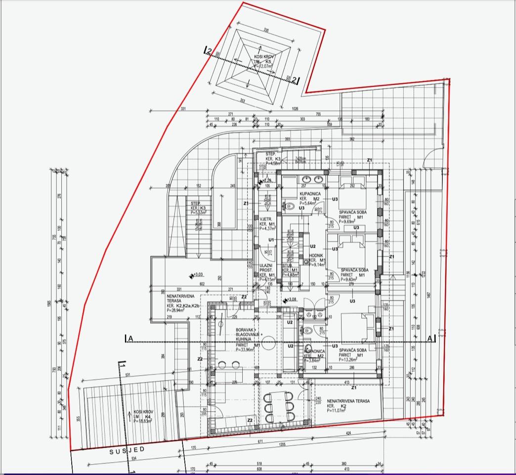 House Gračani, Podsljeme, 300m2