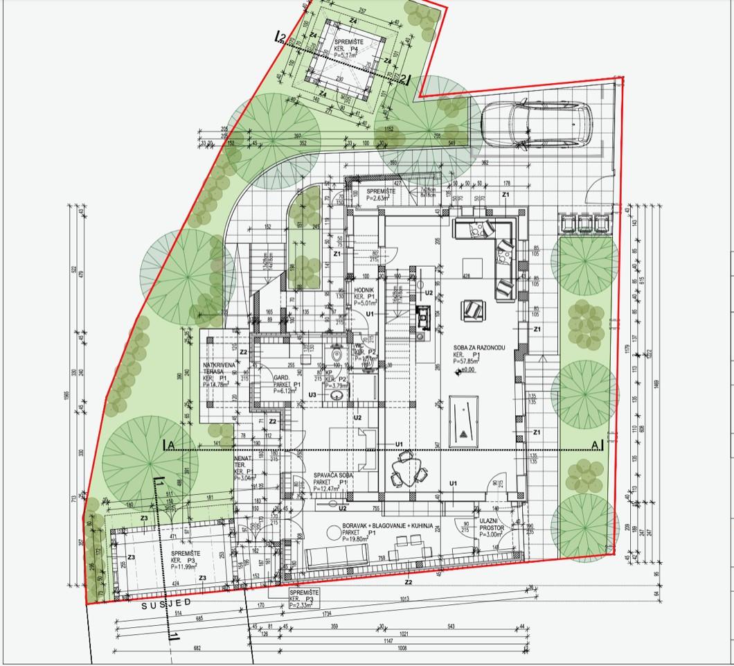 House Gračani, Podsljeme, 300m2