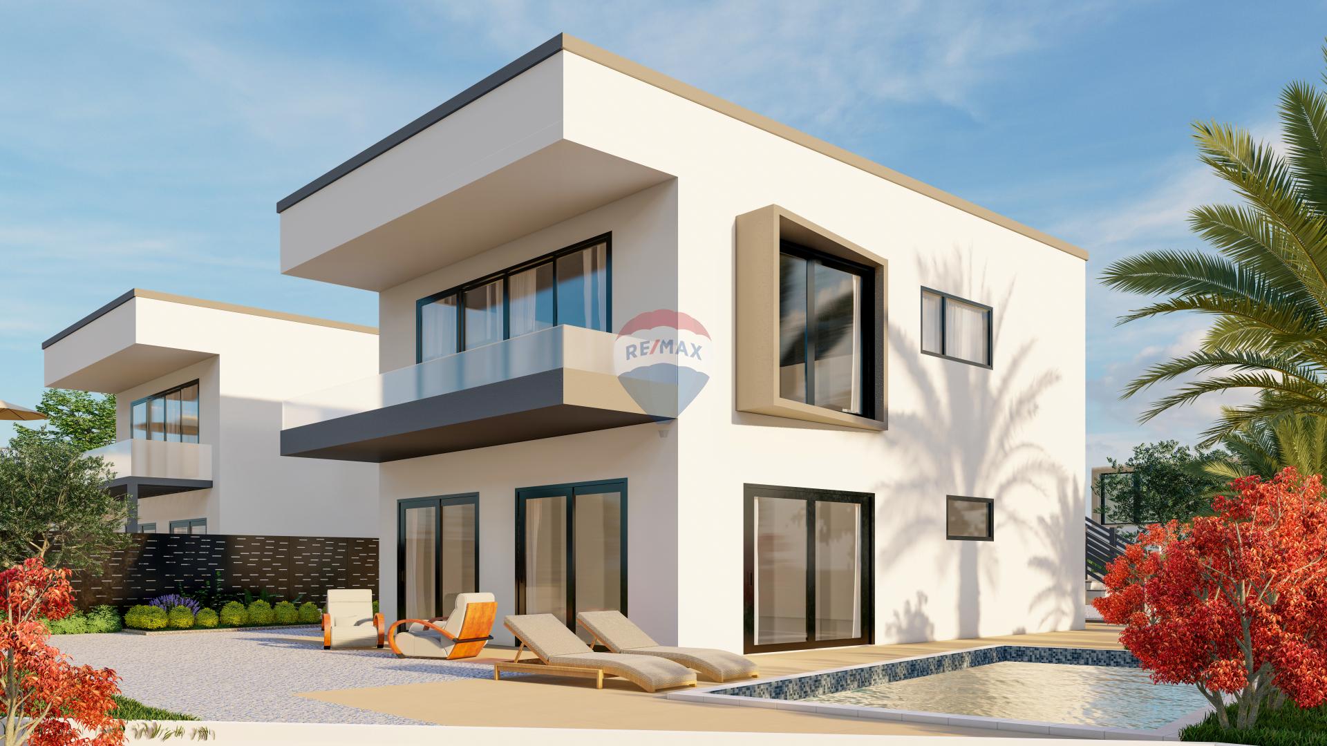 OTOK KRK-BRZAC moderna villa sa bazenom