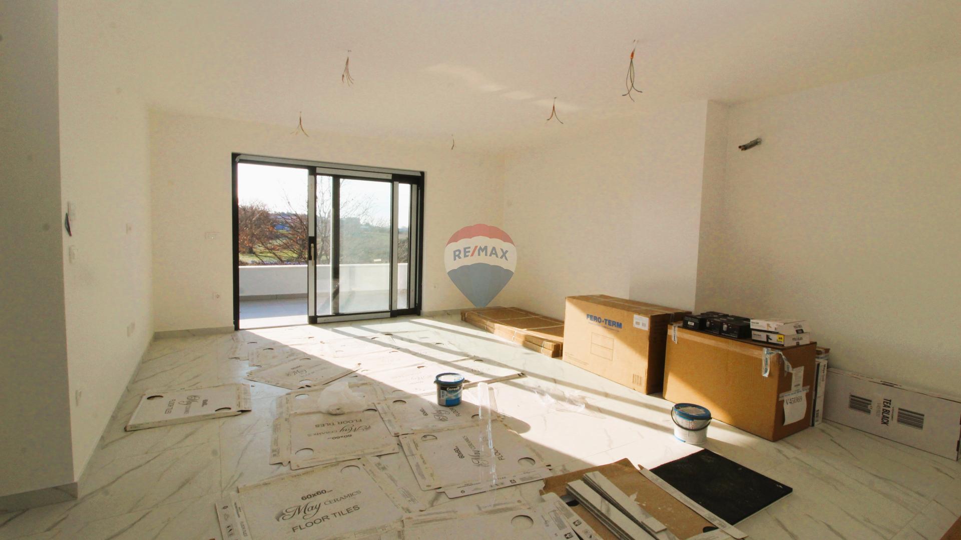 Zweizimmerwohnung mit Terrasse und Meerblick – Novigrad