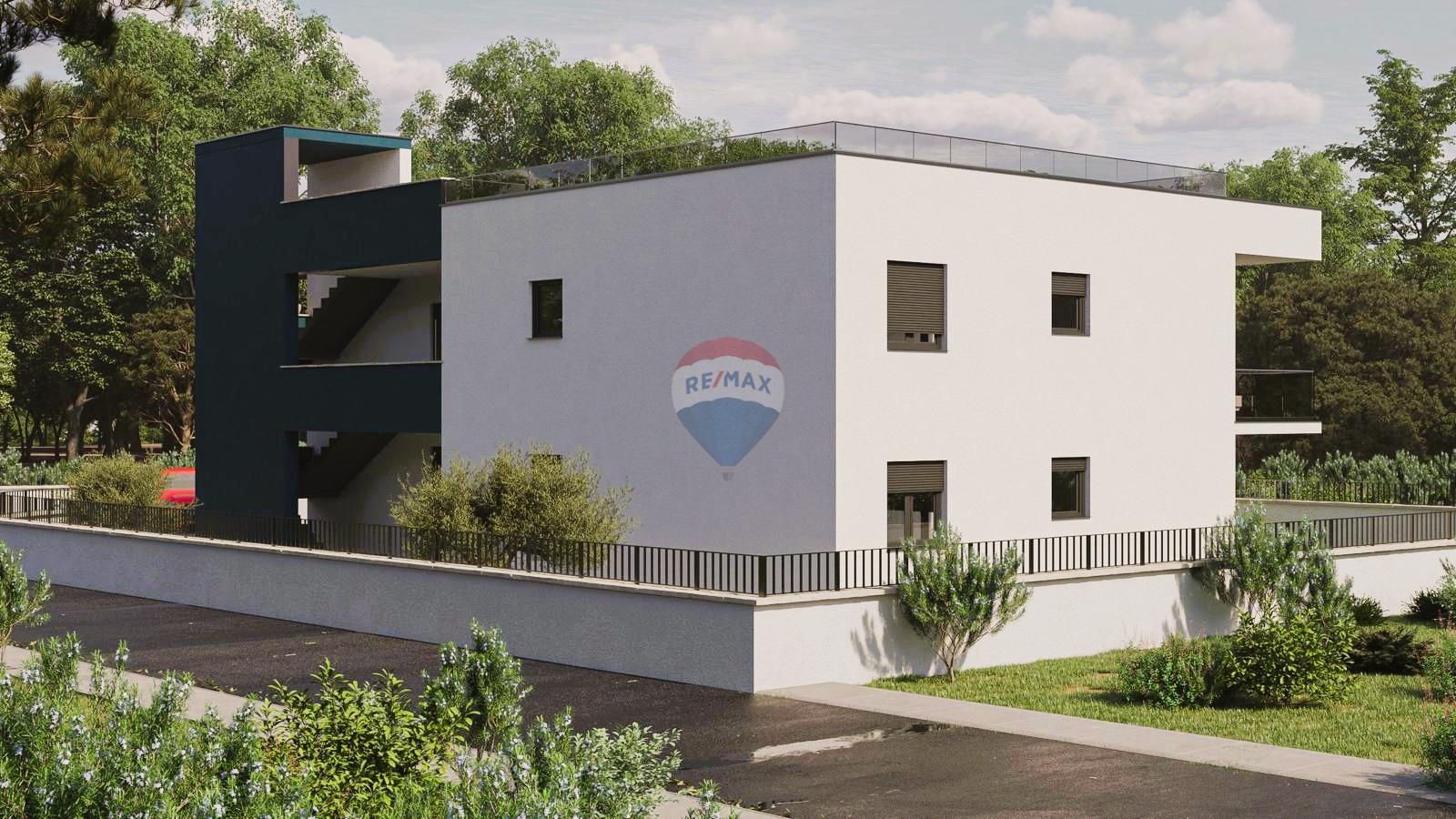 Zweizimmerwohnung mit Terrasse und Meerblick – Novigrad