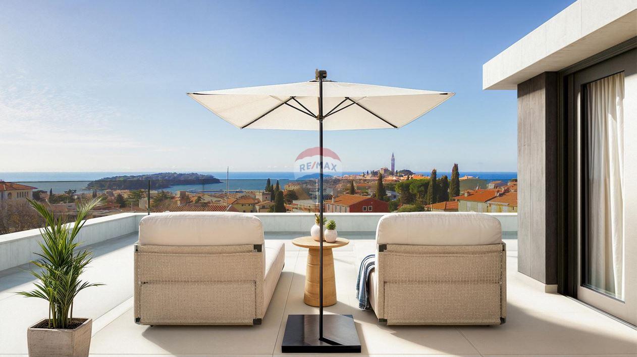 Istria, Rovinj – Exclusive Penthouse with Unrepeatable Sea View