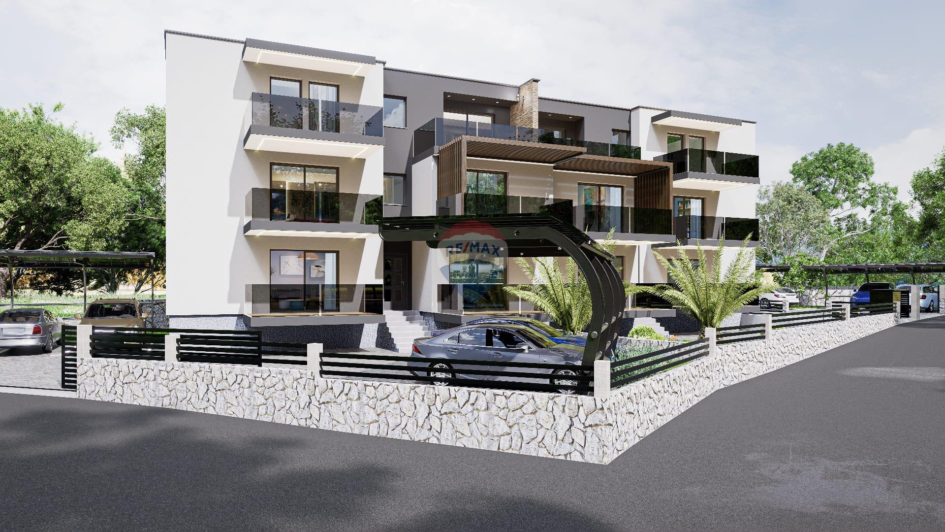 Rijeka, Podmurvice- novogradnja, prizemlje, pogled na more