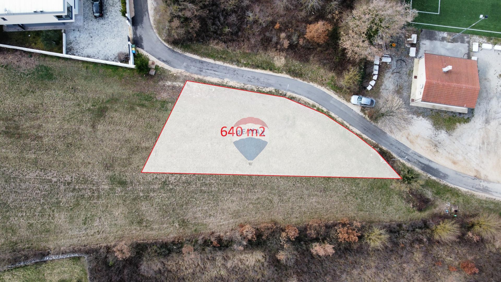 Bouwgrond Kanfanar, 640m2