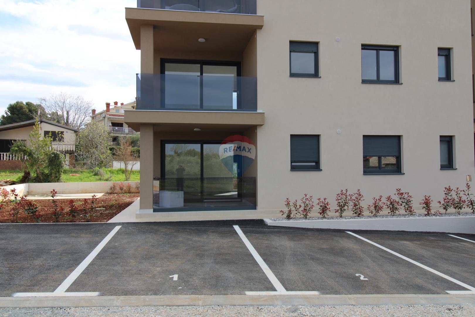 Istra, Tar-Vabriga, dvosobni stan u novogradnji