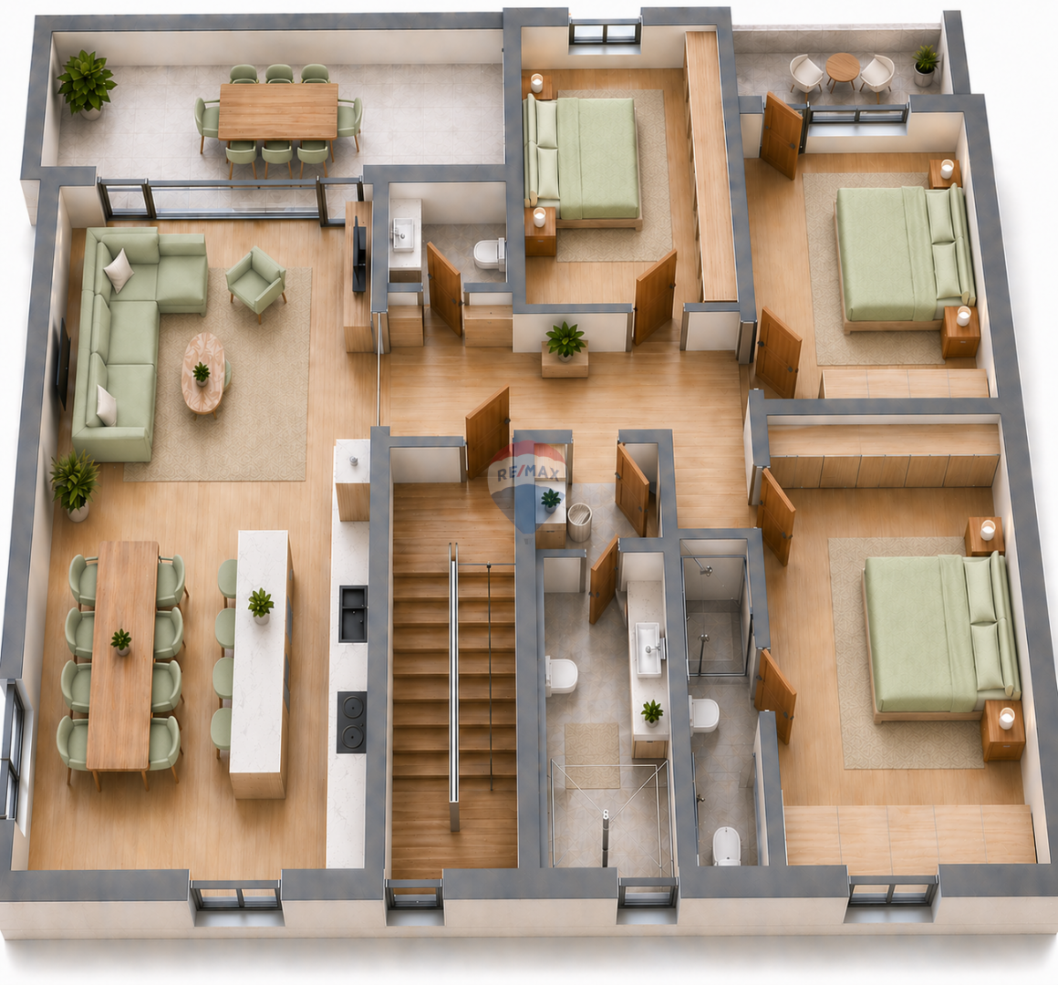 Appartamento Umag, 144m2