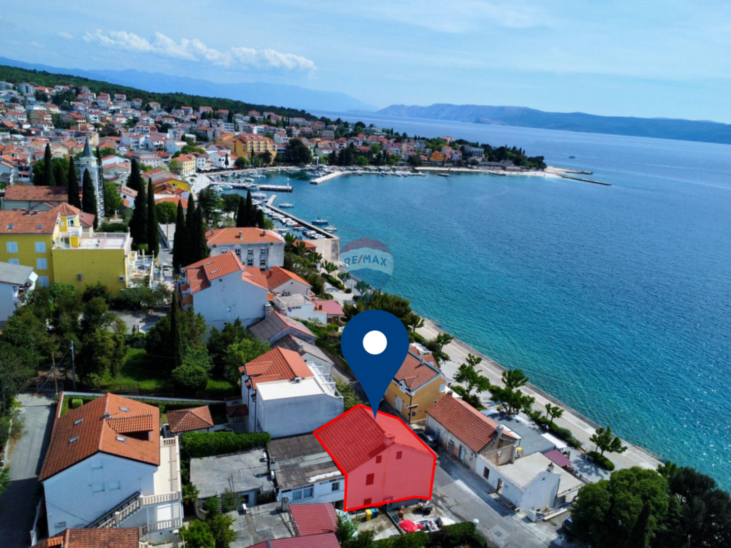 Selce, centro &ndash; casa da ristrutturare a 40 m dal mare