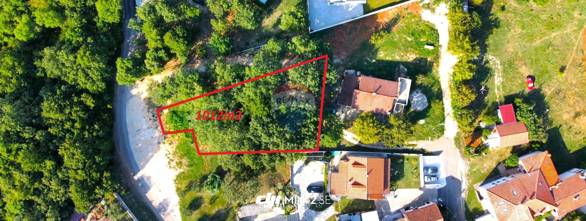 Terreno edificabile Rovinjsko Selo, Rovinj, 1.012m2