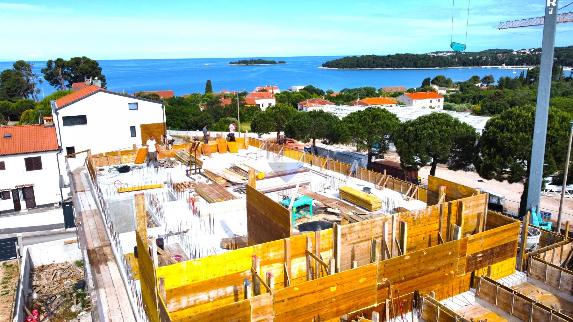 Rovinj,luksuzni stanovi u novogradnji blizu mora i centra -Perla Bianca project
