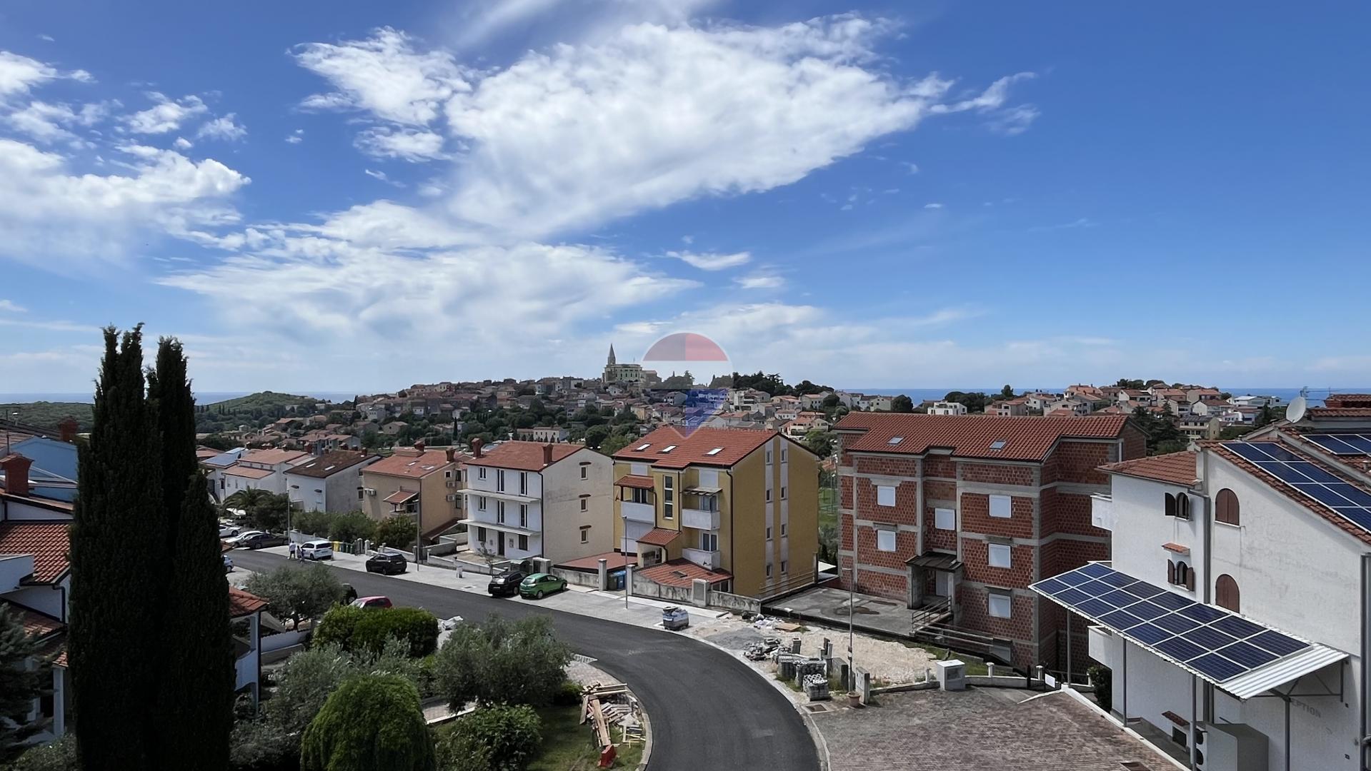 Istra, Vrsar - stan s prekrasnim pogledom na more i stari grad