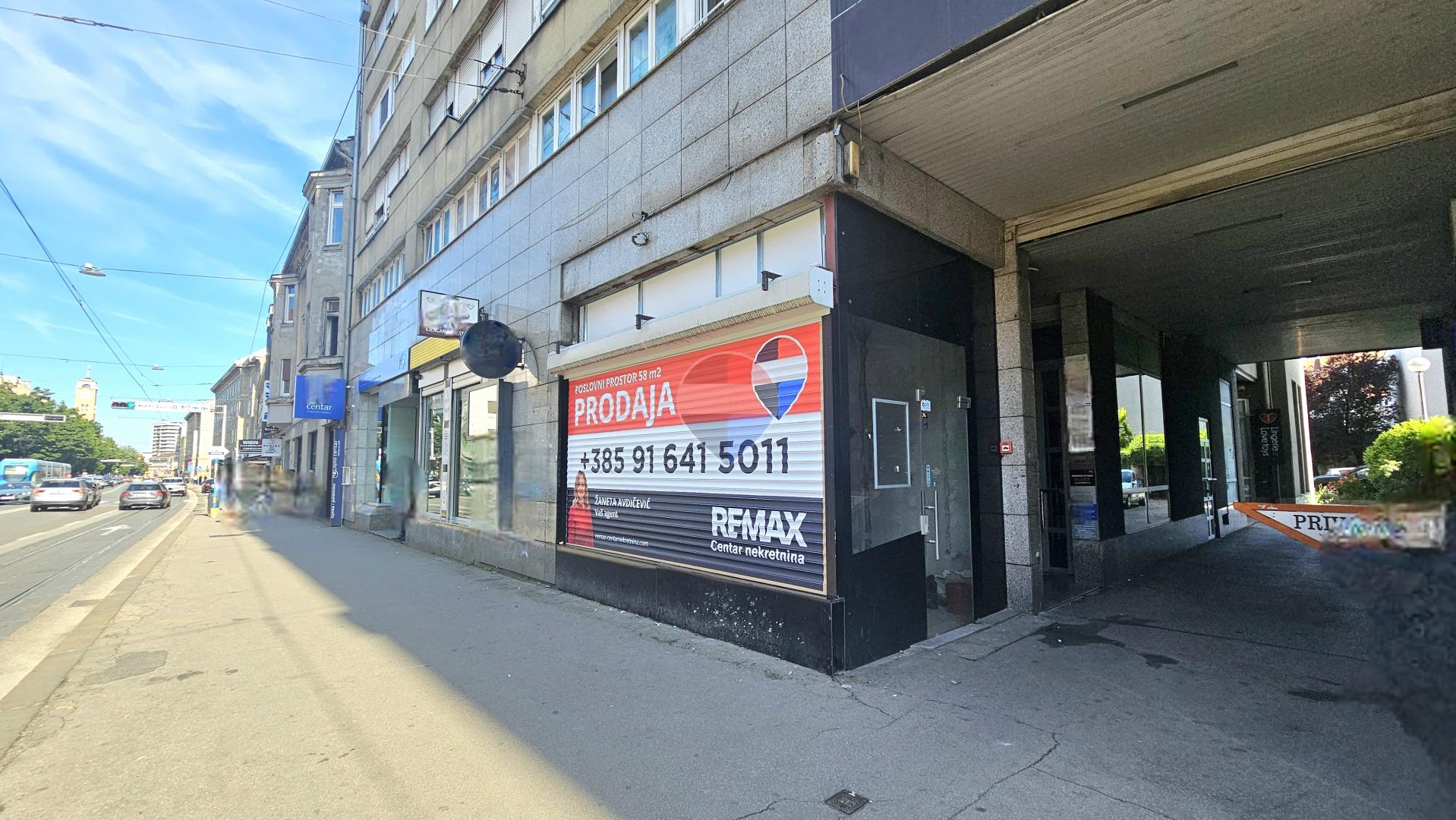 Attivit&agrave; commerciale Donji grad, Donji Grad, 58m2