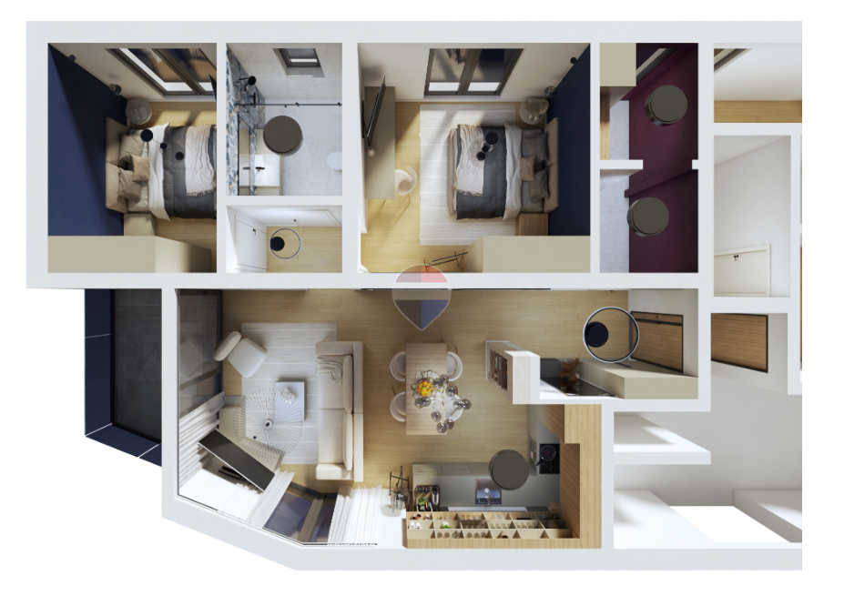 Stanovanje/Apartma Rovinj, 110m2