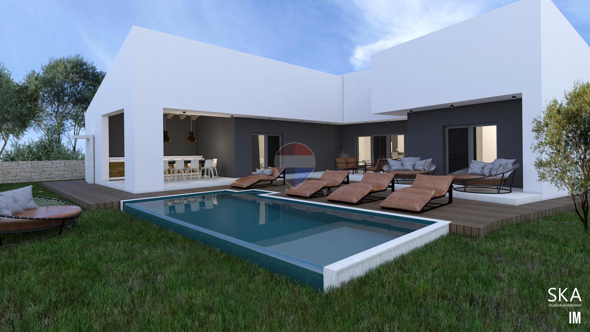 Istra, Barban - građevinsko zemlji&scaron;te s građevinskom dozvolom, 1115 m2