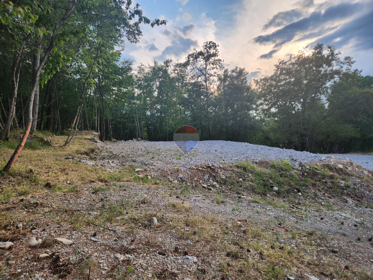 Stavbno zemlji&scaron;če Breza, Klana, 587m2