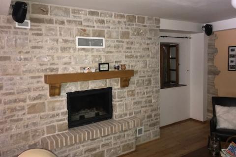 Krk,Kras,autohtona kamena vila iz 1897 god, s bazenom +4200 m2 građevinskog zemljišta