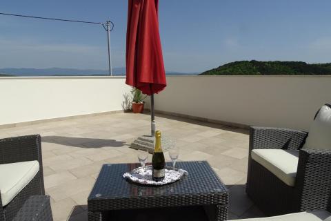 Istra, Oprtalj, autohtona istarska kuća s lijepim pogledom