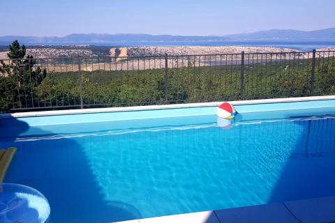 RIJEKA,ŠMRIKA- NOVOGRADNJA, Kuća 140 m2 sa bazenom i otvorenim pogledom na more