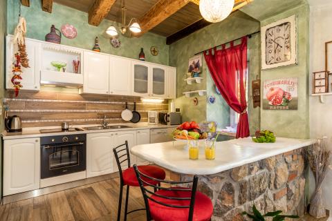 Novi Vinodolski, Tribalj, Najam Ville s wellnessom i bazanom