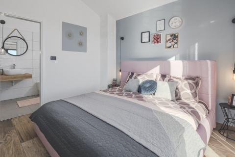 Istra, Marčana okolica, moderna kuća sa pogledom na more