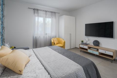 Istra, Marčana okolica, moderna kuća sa pogledom na more