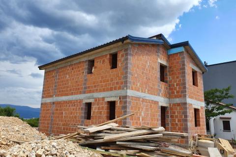 Otok Krk, Vrbnik, samostojeća vila u novogradnji sa panoramskim pogledom na more!