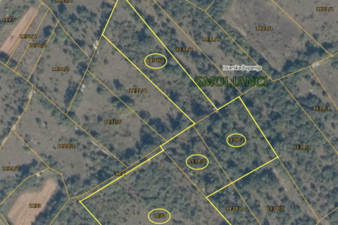 Земельный участок строительного назначения Svetvinčenat, 12.400m2