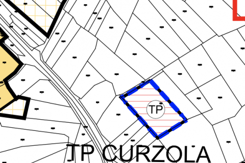 Земельный участок строительного назначения Svetvinčenat, 12.400m2