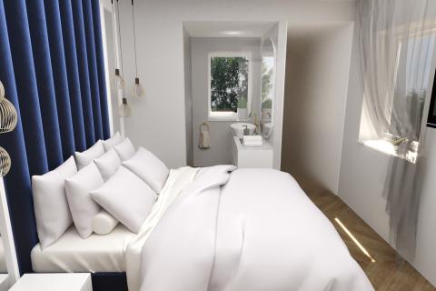 Istra, Poreč, luksuzan penthouse u novogradnji sa pogledom na more