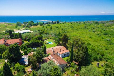 Istra, Umag jedinstveno, impozantno imanje 1.red do mora , rijetkost na tržištu