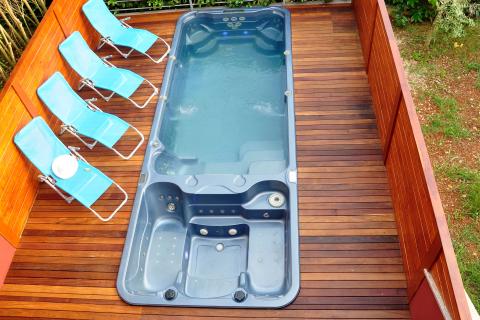 Istrien, Haus mit Pool in der Nähe von Umag