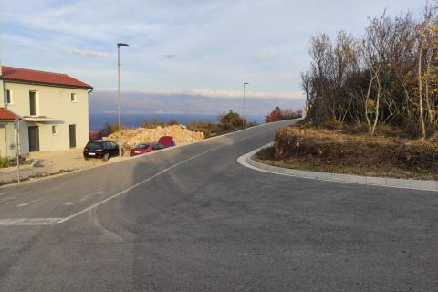 Otok Krk- Vrbnik, građevinski teren 1600m2 sa pogledom na more