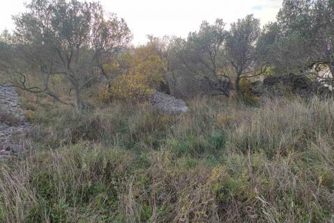 Otok Krk- Vrbnik, građevinski teren 1600m2 sa pogledom na more