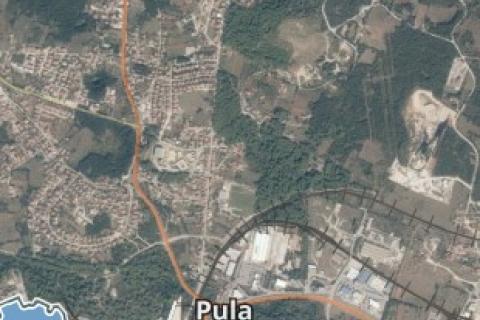 Земельный участок строительного назначения Šijana, Pula, 35.221m2