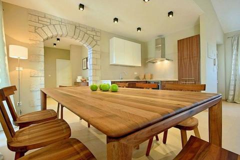 Poreč okolica, kuća s bazenom i pogledom na more