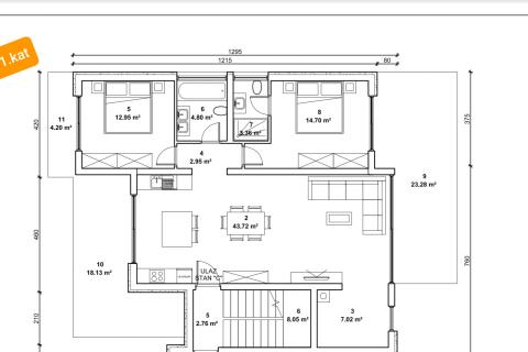 Wohnung Rovinj, 144m2