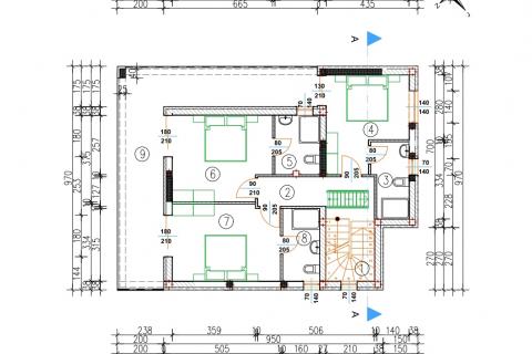 Villa Singola/Casa Vacanza Kaštel, Buje, 167m2