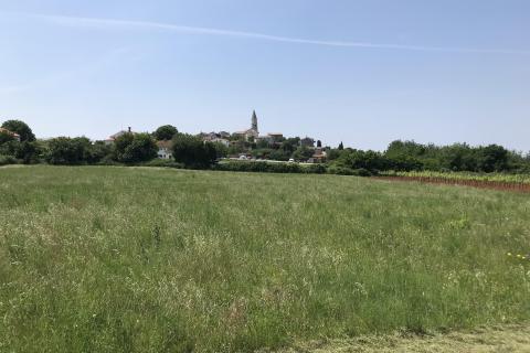 Vi&scaron;njan - građevinski teren sa pogledom na more